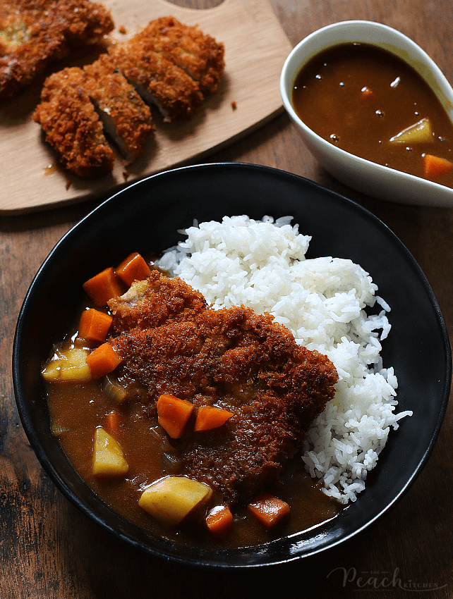 Tonkatsu Curry (Japanese Curry with Pork Cutlet) The Peach Kitchen